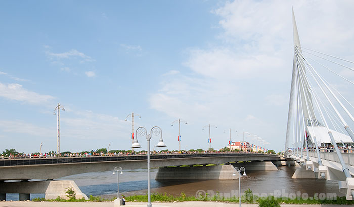 Provencher bridge Queen's visit