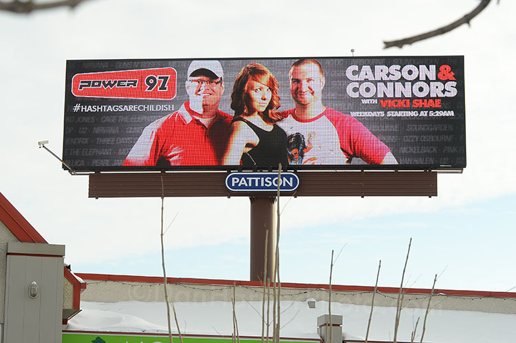 Power97 billboard ad