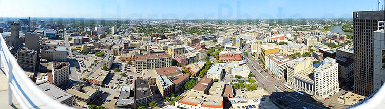 Gigapan downtown Winnipeg, Manitoba